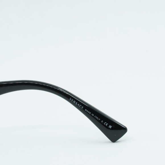 Versace VE2257 100287 Sunglasses Gold Rectangle Frame, Dark Grey Lenses main image 5